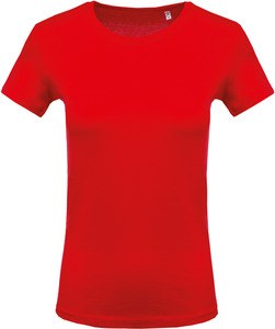 Kariban K389 - Damski T-shirt z okrągłym dekoltem Czerwony