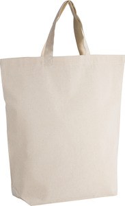 Kimood KI0247 - Bawełniana torba na zakupy Naturalny