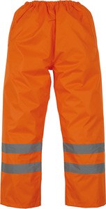 Yoko YHVS46 - Hi-Vis Wodoodporne spodnie odblaskowe Bezpieczny pomarańcz