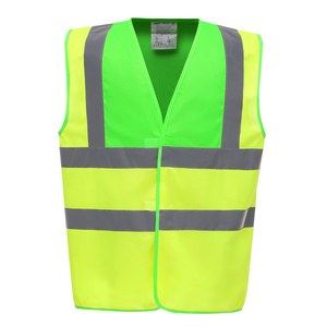 Yoko YHVW100 - Kamizelka odblaskowa Lime / Hi Vis Yellow