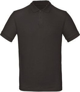 B&C CGPM430 - Men's organic polo shirt Czarny