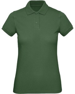 B&C CGPW440 - Ladies' organic polo shirt Butelkowa zieleń