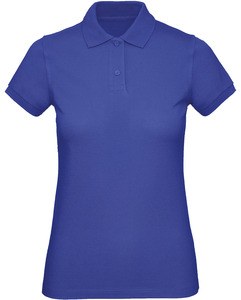 B&C CGPW440 - Ladies' organic polo shirt Kobaltowy