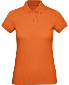 B&C CGPW440 - Ladies' organic polo shirt Miejski pomarańcz