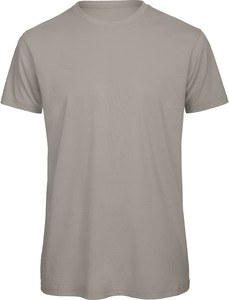 B&C CGTM042 - Organic Cotton Crew Neck T-shirt Inspire Jasnoszary