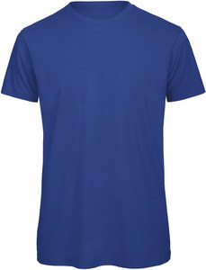 B&C CGTM042 - Organic Cotton Crew Neck T-shirt Inspire ciemnoniebieski