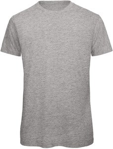 B&C CGTM042 - Organic Cotton Crew Neck T-shirt Inspire Sportowa szarość