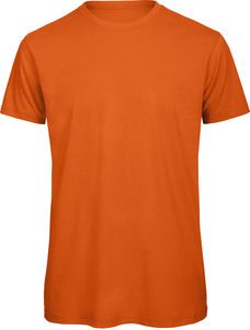B&C CGTM042 - Organic Cotton Crew Neck T-shirt Inspire Miejski pomarańcz