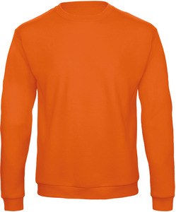 B&C CGWUI23 - ID.202 Crew Neck Sweatshirt Dyniowy pomarańcz