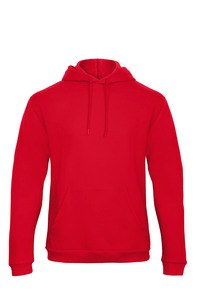 B&C CGWUI24 - ID.203 Hooded Sweatshirt Czerwony
