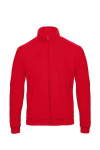 B&C CGWUI26 - ID.206 Full Zip Sweatjacket Czerwony