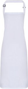 Premier PR115 - Waterproof bib apron Biały