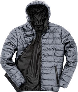 Result R233M - Padded jacket Frost Grey/ Black