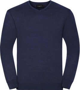 Russell Collection RU710M - Elegancki sweter Dżins 