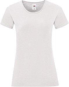 Fruit of the Loom SC61432 - Iconic-T Ladies' T-shirt Biały