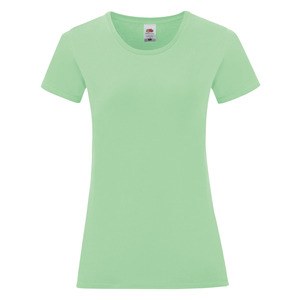 Fruit of the Loom SC61432 - Iconic-T Ladies' T-shirt Miętowy