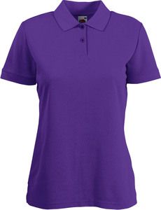 Fruit of the Loom SC63212 - Ladyfit 65/35 Polo (63-212-0)COLOR Fioletowy
