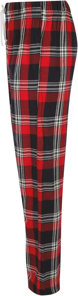 Skinnifit SFM083 - Men's tartan lounge trousers