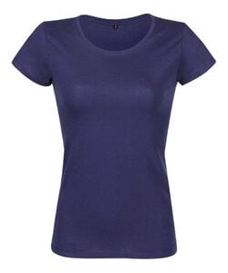 RTP Apparel 03260 - Cosmic 155 Women Damski T Shirt Z Bocznymi Szwami I Krótkimi Rękawami Francuska marynarka