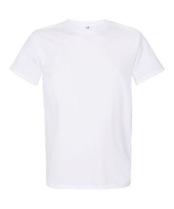RTP Apparel 03259 - Cosmic 155 Men Męski T Shirt Z Bocznymi Szwami I Krótkimi Rękawami Biały