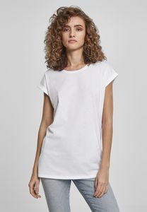 Build Your Brand BY138 - Ladies Organic Extended Shoulder Tee