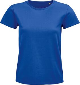 SOL'S 03579 - Pioneer Women Damski Dopasowany T Shirt Z Okrągłym Dekoltem ciemnoniebieski
