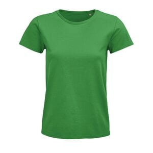 SOL'S 03579 - Pioneer Women Damski Dopasowany T Shirt Z Okrągłym Dekoltem Jasnozielony