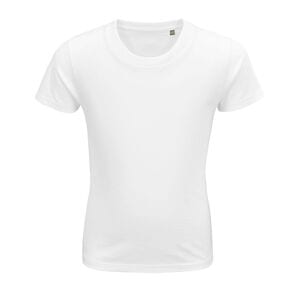 SOL'S 03578 - Pioneer Kids Dziecięcy Dopasowany T Shirt Z Okrągłym Dekoltem Biały