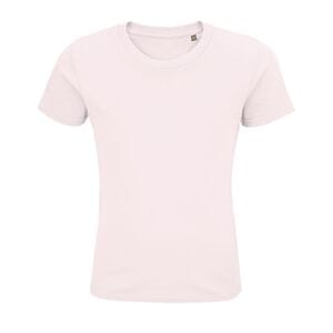 SOL'S 03578 - Pioneer Kids Dziecięcy Dopasowany T Shirt Z Okrągłym Dekoltem Blado-różowy