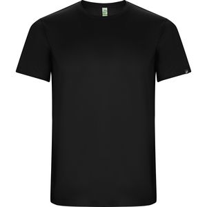 Roly CA0427 - IMOLA Techniczna koszulka  raglan z poliestru z recyklingu CONTROL-DRY Czarny