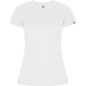 Roly CA0428 - IMOLA WOMAN Techniczna koszulka  raglan z poliestru z recyklingu CONTROL-DRY Biały