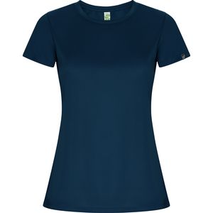 Roly CA0428 - IMOLA WOMAN Techniczna koszulka  raglan z poliestru z recyklingu CONTROL-DRY Granatowy