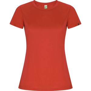 Roly CA0428 - IMOLA WOMAN Techniczna koszulka  raglan z poliestru z recyklingu CONTROL-DRY Red
