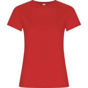 Roly CA6696 - GOLDEN WOMAN T-shirt z okrągłym dekoltem z bawełny organicznej
