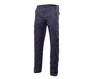 VELILLA V103JS - Multipocket Stretch Trousers Granatowy