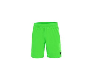 MACRON MA5223 - Sports shorts in Evertex fabric Zieleń fluo