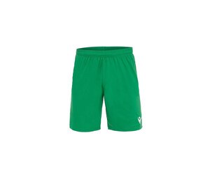 MACRON MA5223J - Children's sports shorts in Evertex fabric Zielony