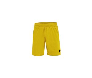 MACRON MA5223J - Children's sports shorts in Evertex fabric Żółty