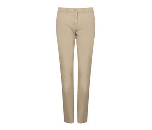 Henbury HY651 - Women's chino trousers Kamień