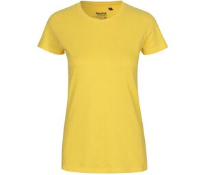 Neutral O80001 - Women's t-shirt 180 Żółty