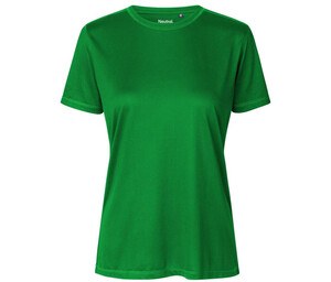 Neutral R81001 - Women's breathable recycled polyester t-shirt Zielony