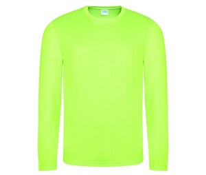 Just Cool JC002 - Breathable Long Sleeve Neoteric ™ T-Shirt Electric Green