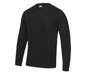 Just Cool JC002 - Breathable Long Sleeve Neoteric ™ T-Shirt Jet Black
