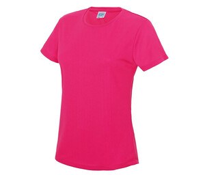 Just Cool JC005 - Neoteric ™ Women's Breathable T-Shirt Hot Pink