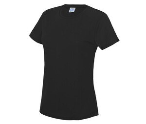 Just Cool JC005 - Neoteric ™ Women's Breathable T-Shirt Jet Black