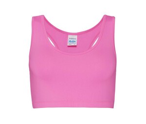 Just Cool JC017 - Women's short tank top Electric Pink