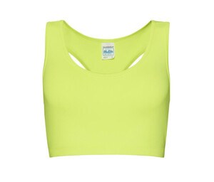Just Cool JC017 - Women's short tank top Electric Yellow