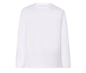 JHK JK160K - Children's long-sleeved t-shirt Biały