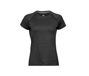 TEE JAYS TJ7021 - T-shirt de sport femme Mieszanka czarnego