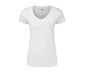 FRUIT OF THE LOOM SC155 - T-shirt femme col V